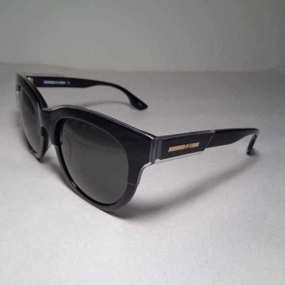 McQ by Alexander McQueen MQ0054S Black New Men's Sunglasses - Picture 6 of 15